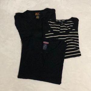 Black Tee Bundle of 3